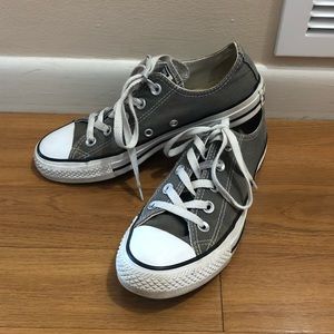 Converse All Star Charcoal Gray Classic Low Tops